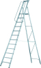 Stehleiter Meistertritt S
12 Stufen
Plattformhöhe 3,11 m - More 1