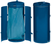 Abfallsammler-Doppeltür
120 l blau H 980 mm - More 1