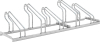 Fahrradparker Hoch/Tief
einseitig, verzinkt
L 1750 mm, 5 Plätze - More 1