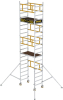 Ein-Personen-Gerüst
Plattform B1200xT600 mm
Plattformhöhe 4,10 m - More 1