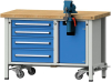 Anke Montagewerkbank
B1270xT700xH850mm
RAL7035/5012 BMP: 50 mm - More 1