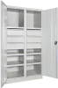 Schwerlastschrank m.Türen
H1950xB1040xT630 mm
6 FB, SL 6 x FH 175 mm - More 1