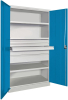 Schwerlastschrank m.Türen
H1950xB1040xT630 mm
3 FB,SL 3x75,1x125,175mm - More 1
