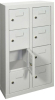 Kleinfach-Wandschrank
H815xB460xT200 mm
2x4 Fächer RAL7035 - More 1