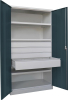 Schwerlastschrank m.Türen
H1950xB1040xT630 mm
3 FB, SL 3xFH 125,1x175mm - More 1