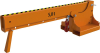 Teleskop-Lader KTH-K 5,0
lackiert, Gelborange
2050x550x600mm - More 1