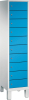 Laptopschrank 1x10Fächer
B420xT500xH1800 mm
RAL 7035/5012 - More 1