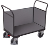 Dreiwandwagen
mit Holz
RAL 7016 - More 1