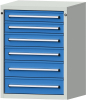 Format Schubladenschrank
B760xT700xH1000mm
RAL7035/5012 - More 1
