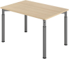 Schreibtisch
4-Fuß 1200x800 mm Eiche - More 1