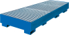 Auffangwanne mit
geraden Wänden
mit Gitterrost, 278 ltr.
2130x830x300mm, RAL 5010 - More 1