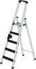 Alu-Stehleiter
5 Stufen relax-step
Gesamthöhe 1,81 m - More 1