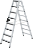 Alu-Stehleiter
2x8 Stufen relax-step
Gesamthöhe 1,85 m - More 1