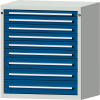 Format Schubladenschrank
B910xT700xH1000mm
RAL7035/5010 - More 1