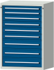 Format Schubladenschrank
B910xT700xH1300mm
RAL7035/5010 - More 1