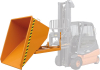 Kippbehälter
niedriger Bauhöhe mit
flachem Kippwinkel
500 Liter, RAL 2004 - More 1