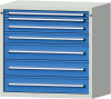 Format Schubladenschrank
B1060xT675xH1000mm
RAL7035/5012 - More 1