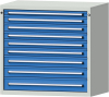 Format Schubladenschrank
B1060xT675xH1000mm
RAL7035/5012 - More 1