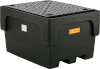IBC-Auffangwanne 1100/1
B1460xT1170xH880 mm
Tragfähigkeit 1500 kg - More 1