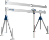 Aluportalkran stationär
H1249-2349 mm
500 kg TL 4000 mm - More 1