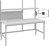 Systemtisch Multi4easy
B1685xT800xH720-1020 mm
Tischplatte Melamin - More 1