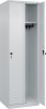 Garderobenschrank CLASSIC
B600xT500xH1850 mm
RAL 7035/7035, 2 Abteile - More 1