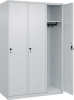 Garderobenschrank CLASSIC
B1200xT500xH1850 mm
RAL 7035/7035, 3 Abteile - More 1