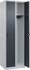 Garderobenschrank CLASSIC
B600xT500xH1850 mm
RAL 7035/7016, 2 Abteile - More 1