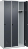 Garderobenschrank CLASSIC
B900xT500xH1850 mm
RAL 7035/7016, 3 Abteile - More 1