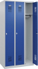 Garderobenschrank BASIC
B900xT500xH1850 mm
RAL 7035/5010, 3 Abteile - More 1