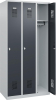 Garderobenschrank BASIC
B900xT500xH1850 mm
RAL 7035/7016, 3 Abteile - More 1