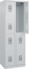 Garderobenschrank BASIC
B600xT500xH1850 mm
RAL 7035/7035, 2x2Abteile - More 1