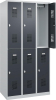 Garderobenschrank BASIC
B900xT500xH1850 mm
RAL 7035/7016, 3x2Abteile - More 1