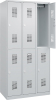 Garderobenschrank BASIC
B900xT500xH1850 mm
RAL 7035/7035, 3x2Abteile - More 1
