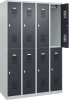 Garderobenschrank BASIC
B1200xT500xH1850 mm
RAL 7035/7016, 4x2Abteile - More 1