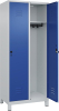 Garderobenschrank CLASSIC
B800xT500xH1950 mm
RAL 7035/5010, 2 Abteile - More 1
