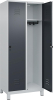 Garderobenschrank CLASSIC
B800xT500xH1950 mm
RAL 7035/7016, 2 Abteile - More 1
