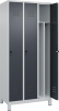 Gard.-Schrank TW CLASSIC
B900xT500xH1950 mm
RAL 7035/7016, 3 Abteile - More 1