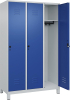 Garderobenschrank CLASSIC
B1200xT500xH1950 mm
RAL 7035/5010, 3 Abteile - More 1