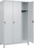 Garderobenschrank CLASSIC
B1200xT500xH1950 mm
RAL 7035/7035, 3 Abteile - More 1