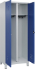 S/W-Gard.-Schrank CLASSIC
B800xT500xH1950 mm
RAL 7035/5010, 2 Abteile - More 1