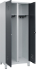 S/W-Gard.-Schrank CLASSIC
B800xT500xH1950 mm
RAL 7035/7016, 2 Abteile - More 1