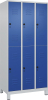 Doppelst. Schrank CLASSIC
B900xT500xH1950 mm
RAL 7035/5010, 3x2Abteile - More 1