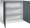 Beistellschrank
B1200xT500xH1200 mm
RAL 7035/7016,2Fachböden - More 1