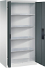 Schwerlastschrank m.Türen
B930xT600xH1950 mm
RAL 7035/7016,4Fachböden - More 1