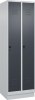 Gard.-Schrank TW CLASSIC
B600xT500xH1950 mm
RAL 7035/7016, 2 Abteile - More 1