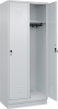 Garderobenschrank CLASSIC
B800xT500xH1950 mm
RAL 7035/7035, 2 Abteile - More 1