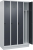 Gard.-Schrank TW CLASSIC
B1200xT500xH1950 mm
RAL 7035/7016, 4 Abteile - More 1