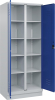 Wäscheschrank CLASSIC
B800xT500xH1950 mm
RAL 7035/5010, 2 Abteile - More 1
