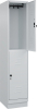 Doppelst. Schrank CLASSIC
B400xT500xH1950 mm
RAL 7035/7035, 1x2Abteile - More 1